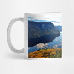 Aurlandsfjord Flam Norwegian Fjord Norway Mug